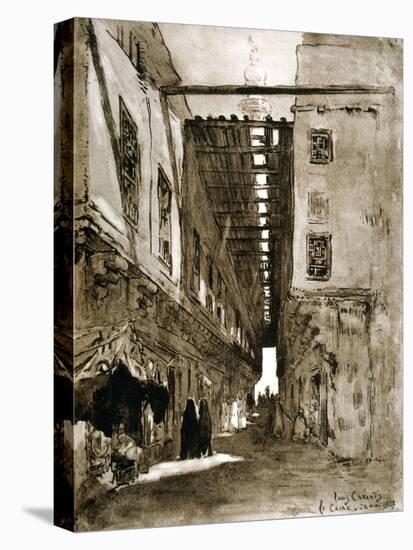 Souks, Cairo, 1928-Louis Cabanes-Stretched Canvas