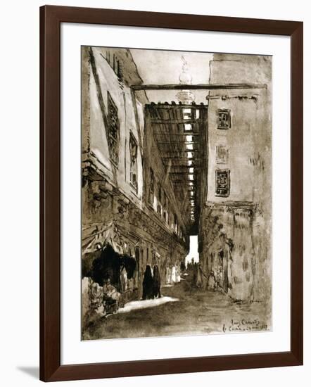 Souks, Cairo, 1928-Louis Cabanes-Framed Giclee Print