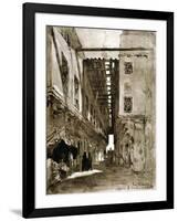 Souks, Cairo, 1928-Louis Cabanes-Framed Giclee Print