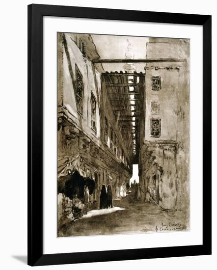 Souks, Cairo, 1928-Louis Cabanes-Framed Giclee Print