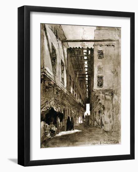 Souks, Cairo, 1928-Louis Cabanes-Framed Giclee Print