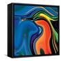 Soul Bird 2-Rabi Khan-Framed Stretched Canvas