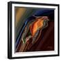 Soul Bird 9-Rabi Khan-Framed Art Print