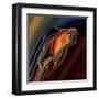 Soul Bird 9-Rabi Khan-Framed Art Print