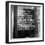 Soul Food; Menu in the Window of a Restaurant, Detroit, Michigan, 1940-null-Framed Photo