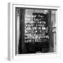 Soul Food; Menu in the Window of a Restaurant, Detroit, Michigan, 1940-null-Framed Photo