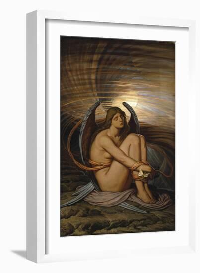 Soul in Bondage, 1891-1892-Elihu Vedder-Framed Giclee Print