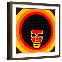 Soul Man-UltraPop-Framed Art Print