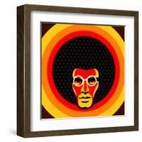 Soul Man-UltraPop-Framed Art Print