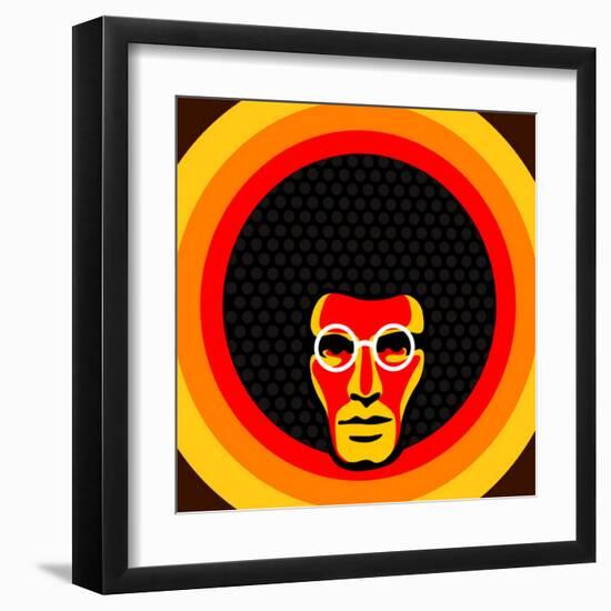 Soul Man-UltraPop-Framed Art Print