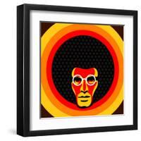 Soul Man-UltraPop-Framed Art Print