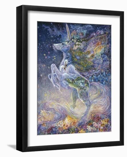 Soul Of A Unicorn-Josephine Wall-Framed Giclee Print