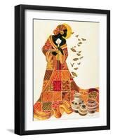 Soul's Flight-Keith Mallett-Framed Art Print