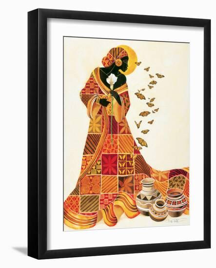 Soul's Flight-Keith Mallett-Framed Art Print