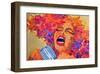 Soul Singer-null-Framed Art Print