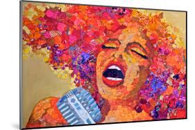 Soul Singer-null-Mounted Art Print