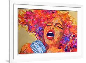 Soul Singer-null-Framed Art Print