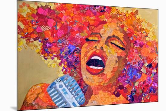 Soul Singer-null-Mounted Art Print