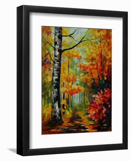 Soul time-Leonid Afremov-Framed Art Print