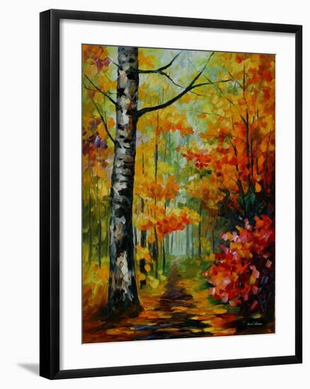 Soul time-Leonid Afremov-Framed Art Print