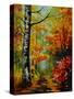 Soul time-Leonid Afremov-Stretched Canvas