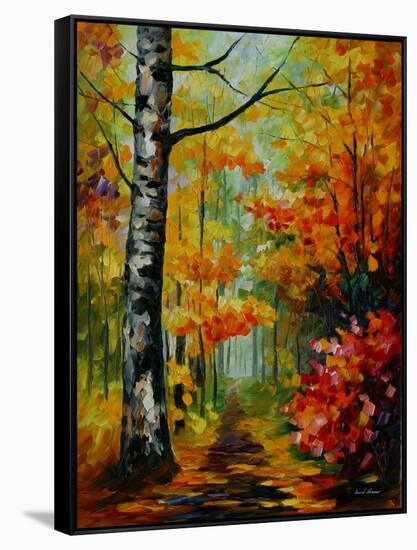 Soul time-Leonid Afremov-Framed Stretched Canvas