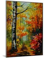 Soul time-Leonid Afremov-Mounted Art Print