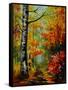 Soul time-Leonid Afremov-Framed Stretched Canvas