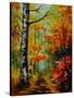 Soul time-Leonid Afremov-Stretched Canvas