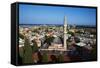 Souleiman Mosque, UNESCO World Heritage Site, Rhodes City-Tuul-Framed Stretched Canvas
