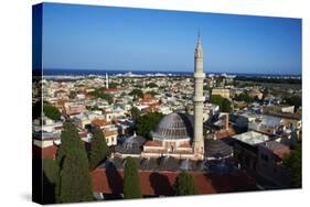Souleiman Mosque, UNESCO World Heritage Site, Rhodes City-Tuul-Stretched Canvas