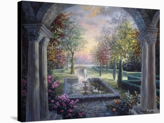 Soulful Mediterranean Tranquility-Nicky Boehme-Stretched Canvas