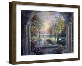 Soulful Mediterranean Tranquility-Nicky Boehme-Framed Giclee Print