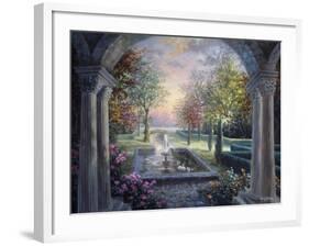 Soulful Mediterranean Tranquility-Nicky Boehme-Framed Giclee Print