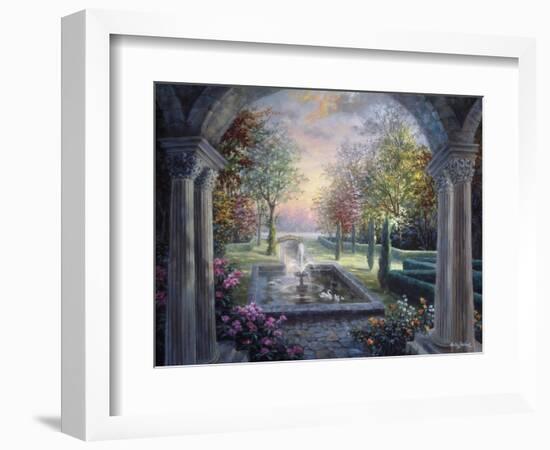 Soulful Mediterranean Tranquility-Nicky Boehme-Framed Giclee Print