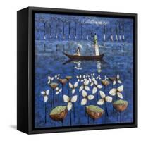 Soulful River-Michel Rauscher-Framed Stretched Canvas