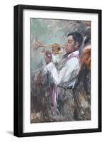 SOULFUL TUNES-ALLAYN STEVENS-Framed Art Print