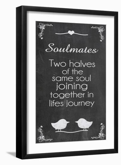 Soulmates-Lauren Gibbons-Framed Premium Giclee Print