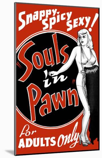 Souls in Pawn-null-Mounted Poster