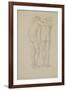 Souls on the Bank of the Styx (Pencil on Paper)-Edward Coley Burne-Jones-Framed Giclee Print