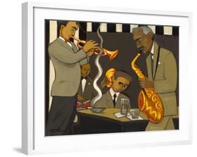 Sound Check-Marsha Hammel-Framed Giclee Print