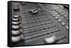 Sound Mixing Desk-veerapon1973-Framed Stretched Canvas