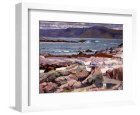 Sound of Iona, the Burg from the North Shore-Francis Campbell Boileau Cadell-Framed Giclee Print