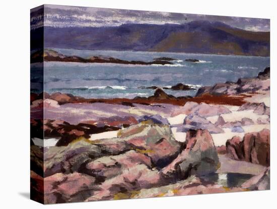 Sound of Iona, the Burg from the North Shore-Francis Campbell Boileau Cadell-Stretched Canvas