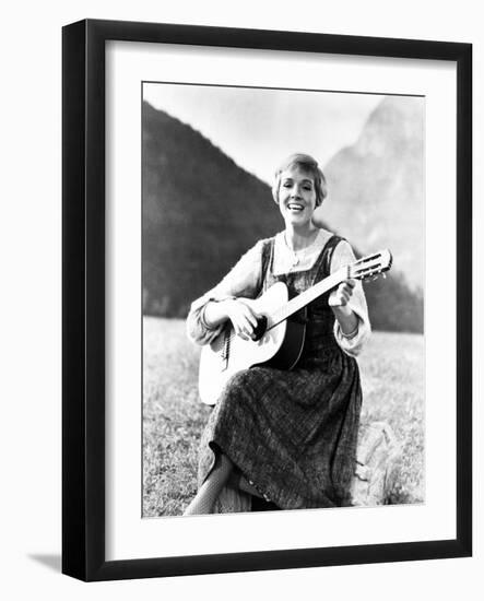 Sound of Music, Julie Andrews, 1965-null-Framed Photo