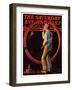 "Sounding the Fire Alarm," Saturday Evening Post Cover, May 22, 1937-Monte Crews-Framed Giclee Print