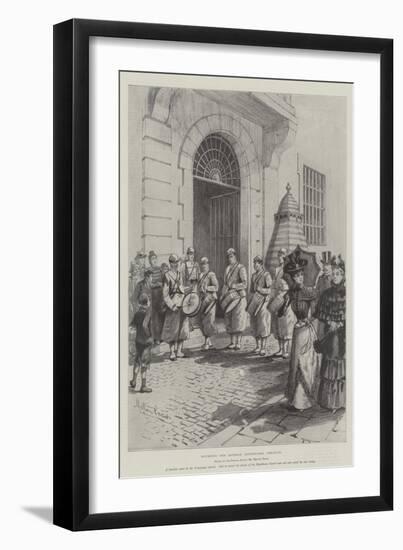 Sounding the Retreat, Montevideo, Uruguay-Melton Prior-Framed Giclee Print