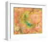 Sounds in the Universe: Dove Tree, and Sun-Miyuki Hasekura-Framed Giclee Print