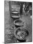 Soup, Beef Stew, Veal Stew and More Prepared for a Wedding Feast-null-Mounted Photographic Print