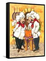 Soup Chefs-Jerianne Van Dijk-Framed Stretched Canvas